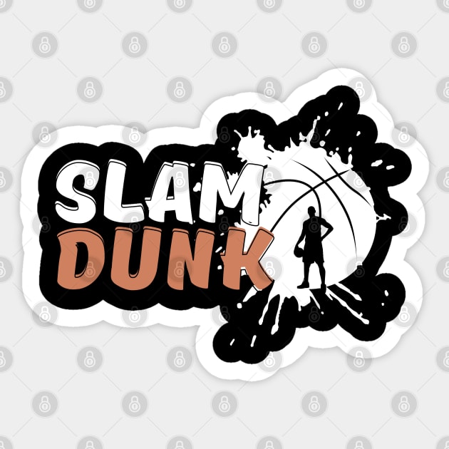 slam dunk Sticker by mksjr